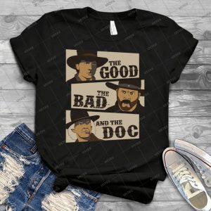 The Good, The Bad, And The Doc 94 - Gift Idea Shirt For Men Tee For Women Classic Retro Vintage Graphic T-Shirt