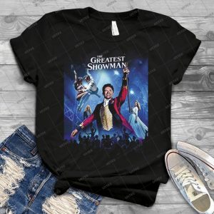 The Greatest Showman 2018 25 - Vintage Men's Shirt Tshirt For Women Classic Handmade Shirt Retro Graphic Tee
