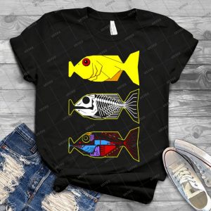 The Hitchhikers Guide To The Galaxy - 3 Babel Fish 4 - Vintage Men's Shirt Tshirt For Women Classic Handmade Shirt Retro Graphic Tee