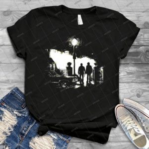 The Hunters - Supernatural - [no Text] 8 - Vintage Men's Shirt Tshirt For Women Classic Handmade Shirt Retro Graphic Tee