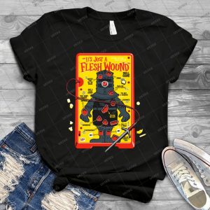 The It S Just A Flesh Wound Game 64 - Gift Idea Shirt For Men Tee For Women Classic Retro Vintage Graphic T-Shirt