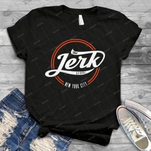 The Jerk Store 2 37 - Vintage Men's Shirt Tshirt For Women Classic Handmade Shirt Retro Graphic Tee