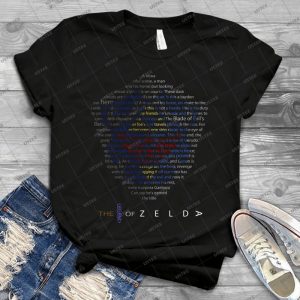 The Legend Of Zelda Shield Poem 38 - Gift Idea Shirt For Men Tee For Women Classic Retro Vintage Graphic T-Shirt