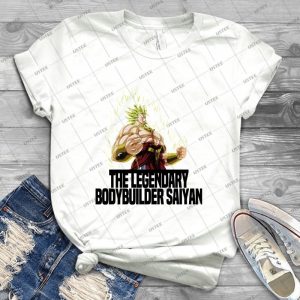 The Legendary Bodybuilder Saiyan 64 - Trending Shirt For Women Vintage Retro Tee For Men Kid's T-Shirt Handmade Shirt