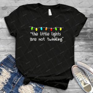 The Little Lights Are Not Twinkling - Vintage Men's Shirt Tshirt For Women Classic Handmade Shirt Retro Graphic Tee