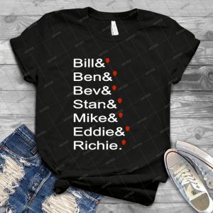 The Loser S Club - It - 7 - Trending Shirt For Women Vintage Retro Tee For Men Kid's T-Shirt Handmade Shirt