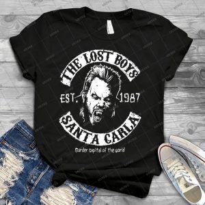 The Lost Boys Motorcycle Club 92 - Trending Shirt For Women Vintage Retro Tee For Men Kid's T-Shirt Handmade Shirt