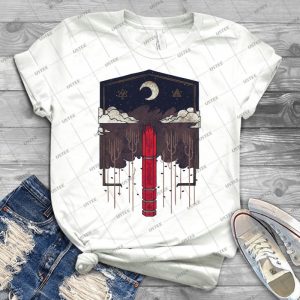 The Lost Obelisk 22 - Vintage Men's Shirt Tshirt For Women Classic Handmade Shirt Retro Graphic Tee