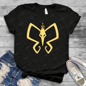 The Monarch  62 - Vintage Men's Shirt Tshirt For Women Classic Handmade Shirt Retro Graphic Tee