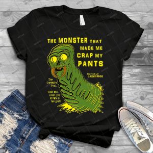 The Monster That--- 21 - Vintage Men's Shirt Tshirt For Women Classic Handmade Shirt Retro Graphic Tee