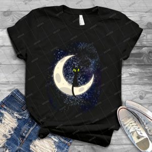 The Moon S Cat - Best Unisex Trending Handmade T-shirt Gift Idea For Men T-shirt For Woman