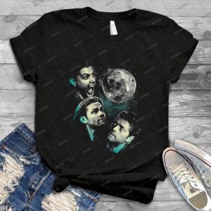 The Mountain Team Free Will Moon - Supernatural Edition 37 - Vintage Men's Shirt Tshirt For Women Classic Handmade Shirt Retro Graphic Tee