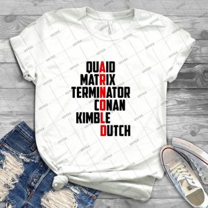 The Movies Of Arnold Schwarzenegger-Design Inspired By His Movie Characters - Best Unisex Trending Handmade T-shirt Gift Idea For Men T-shirt For Woman