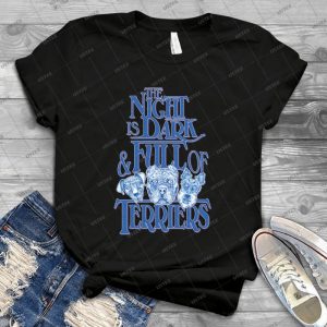 The Night Is Dark And Full Of Terriers - Gift Idea Shirt For Men Tee For Women Classic Retro Vintage Graphic T-Shirt