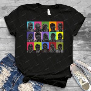 The Office Cast 38 - Vintage Men's Shirt Tshirt For Women Classic Handmade Shirt Retro Graphic Tee