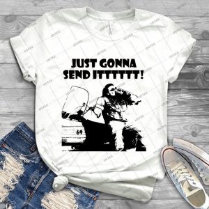 The Original Just Gonna Send It - Vintage Men's Shirt Tshirt For Women Classic Handmade Shirt Retro Graphic Tee