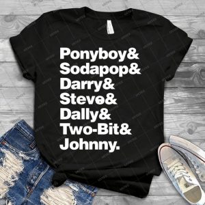 The Outsiders 16 - Trending Shirt For Women Vintage Retro Tee For Men Kid's T-Shirt Handmade Shirt