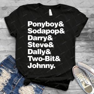 The Outsiders& - Best Unisex Trending Handmade T-shirt Gift Idea For Men T-shirt For Woman