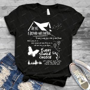 The Past Is Beyond Our Control - Best Unisex Trending Handmade T-shirt Gift Idea For Men T-shirt For Woman