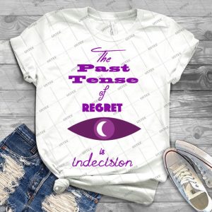 The Past Tense Of Regret - Best Unisex Trending Handmade T-shirt Gift Idea For Men T-shirt For Woman