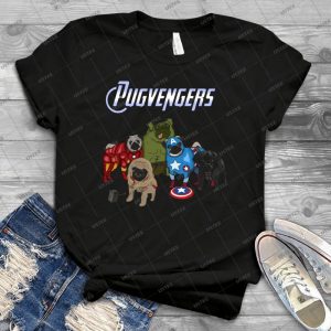 The Pugvengers - Best Unisex Trending Handmade T-shirt Gift Idea For Men T-shirt For Woman