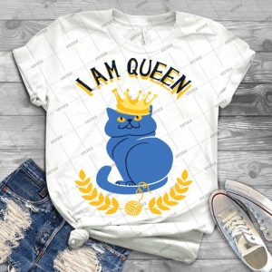 The Queen Cat 2018 - Best Unisex Trending Handmade T-shirt Gift Idea For Men T-shirt For Woman