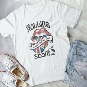 The Rolling Stones Europe 82 Tee- Vintage The Rolling Stones Filter Tour 2020 Handmade Shirt