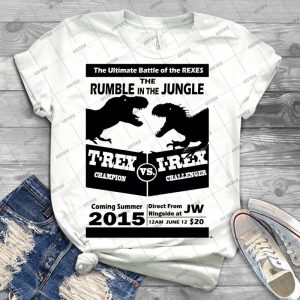 The Rumble In The Jungle - Best Unisex Trending Handmade T-shirt Gift Idea For Men T-shirt For Woman