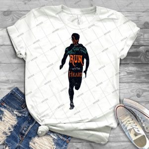 The Runner 57 - Vintage Men's Shirt Tshirt For Women Classic Handmade Shirt Retro Graphic Tee