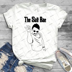 The Salt Bae - Vintage Men's Shirt Tshirt For Women Classic Handmade Shirt Retro Graphic Tee