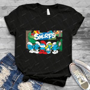 The Smurfs 80 - Trending Shirt For Women Vintage Retro Tee For Men Kid's T-Shirt Handmade Shirt