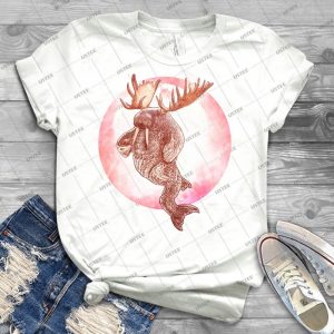 The Space Walrus On Moon Patrol- 61 - Trending Shirt For Women Vintage Retro Tee For Men Kid's T-Shirt Handmade Shirt
