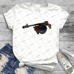 The Thompson Submachine Gun 10 - Trending Shirt For Women Vintage Retro Tee For Men Kid's T-Shirt Handmade Shirt