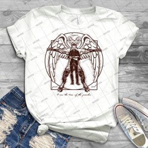 The Time Of The Preacher - Vintage Men's Shirt Tshirt For Women Classic Handmade Shirt Retro Graphic Tee