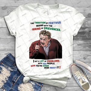 The Tradition Of Festivus Begins With The Airing Of Grievances--- - Gift Idea Shirt For Men Tee For Women Classic Retro Vintage Graphic T-Shirt