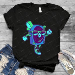 The Turntable 1 19 - Vintage Men's Shirt Tshirt For Women Classic Handmade Shirt Retro Graphic Tee