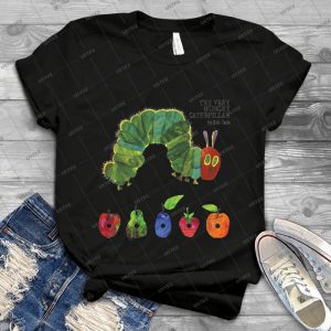 The Very Hungry Caterpillar - Vintage Men's Shirt Tshirt For Women Classic Handmade Shirt Retro Graphic Tee
