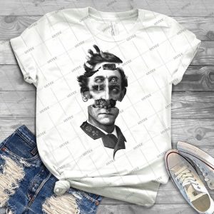 The Visionary 66 - Vintage Men's Shirt Tshirt For Women Classic Handmade Shirt Retro Graphic Tee