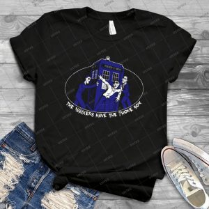 The Walkers Have The Phonebox 74 - Vintage Men's Shirt Tshirt For Women Classic Handmade Shirt Retro Graphic Tee
