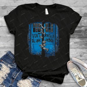 The Walking Angels - Vintage Men's Shirt Tshirt For Women Classic Handmade Shirt Retro Graphic Tee