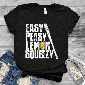 The Walking Dead- Easy, Peasy, Lemon Squeezy- Negan - Best Unisex Trending Handmade T-shirt Gift Idea For Men T-shirt For Woman