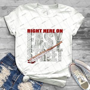 The Walking Dead-Easy Street - Best Unisex Trending Handmade T-shirt Gift Idea For Men T-shirt For Woman