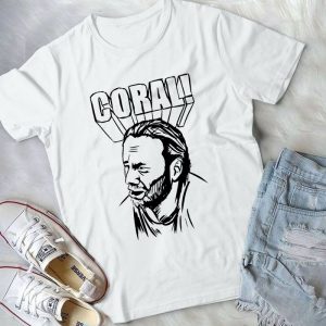 The Walking Dead Funny Rick Grimes Coral Quotes Classic Art Style Handmade Shirt.
