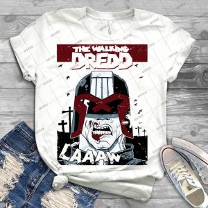 The Walking Dredd-Original - Best Unisex Trending Handmade T-shirt Gift Idea For Men T-shirt For Woman