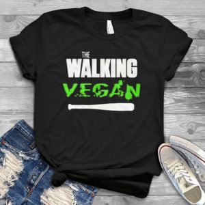 The Walking Vegan Negan Funny Tee- Twd Season 10 Walking Negan Gift Handmade Shirt