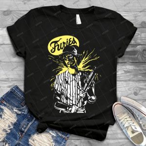 The Warriors- Furies Baseball Player - Vintage Men's Shirt Tshirt For Women Classic Handmade Shirt Retro Graphic Tee