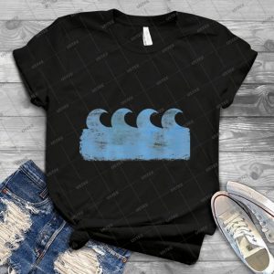 The Wave - Best Unisex Trending Handmade T-shirt Gift Idea For Men T-shirt For Woman
