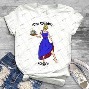 The Winking Wench Logo 71 - Trending Shirt For Women Vintage Retro Tee For Men Kid's T-Shirt Handmade Shirt