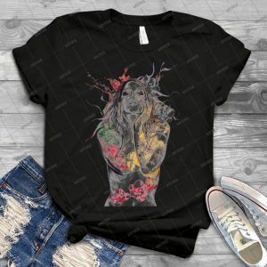 The Withering Spring - Magnolia Flower Girl, Erotic Nude Portrait - 41 - Vintage Men's Shirt Tshirt For Women Classic Handmade Shirt Retro Graphic Tee