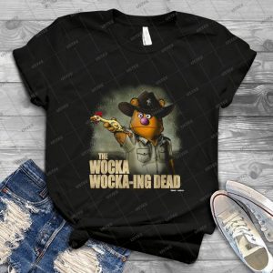 The Wocka Wocka-Ing Dead 5 - Vintage Men's Shirt Tshirt For Women Classic Handmade Shirt Retro Graphic Tee